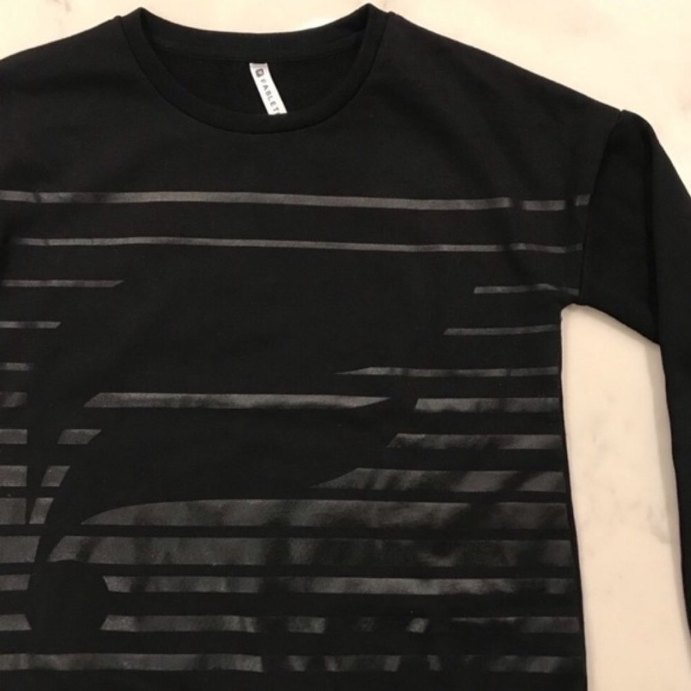 Fabletics Snowshoe Pullover Sweater Sweatshirt Bl… - image 5